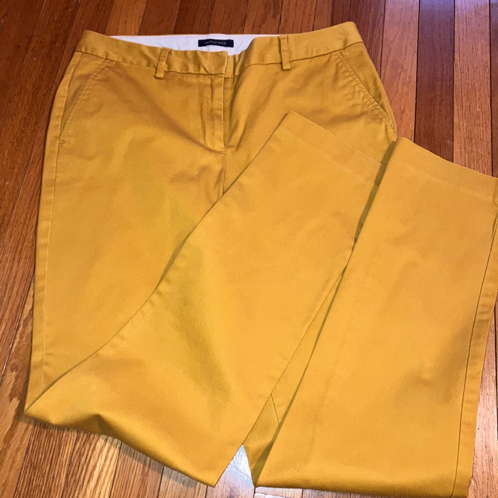 Size 8 Lands End straight leg pants